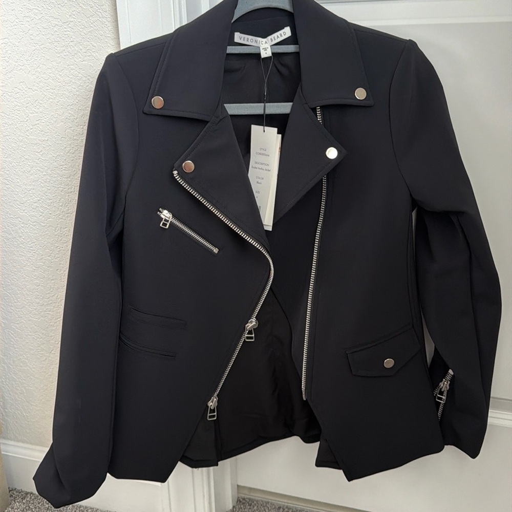 NWT Veronica Beard Scuba Hadley Jacket
